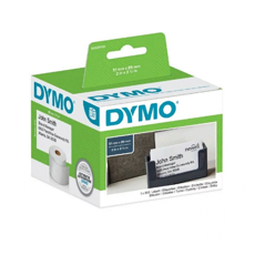Термоэтикетка для принтеров Dymo Label Writer для бэйджей, белые, 41 мм x 89 мм, 300 шт/рулон (S0929100)